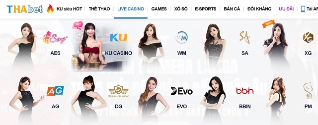 Live Casino cùng MC bàn chơi xinh đẹp